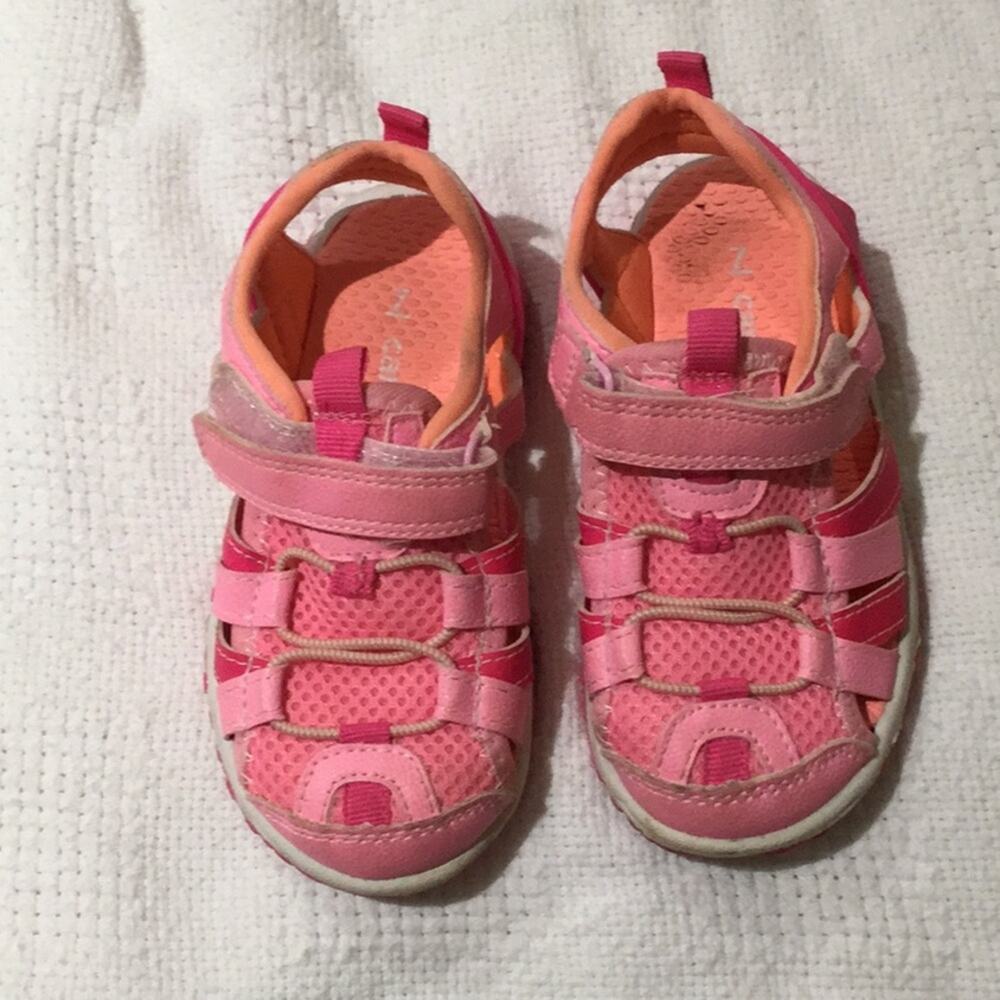 Carters water play shoe in pink worn once 7